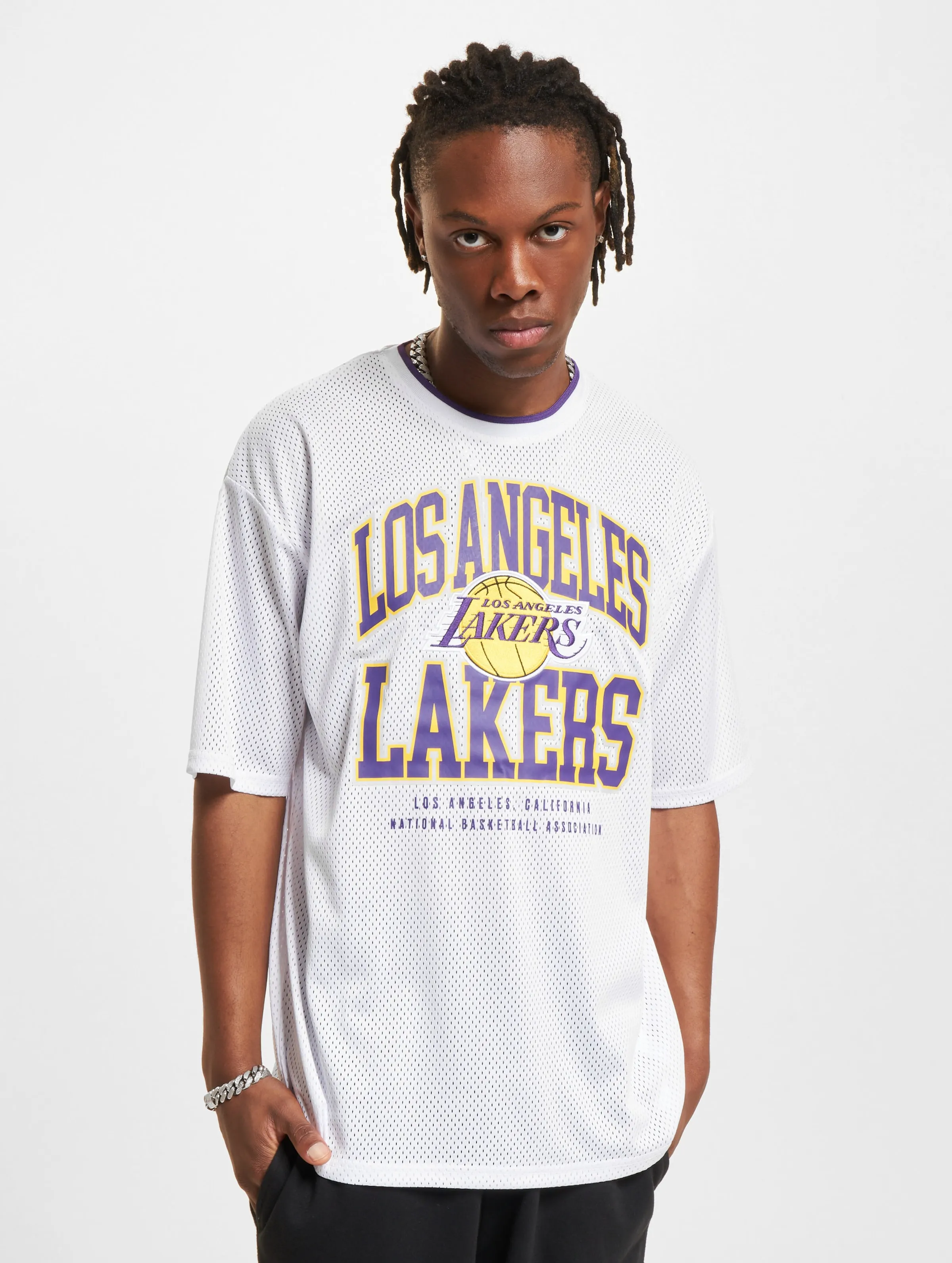 NBA Patch Oversize Mesh Los Angeles Lakers