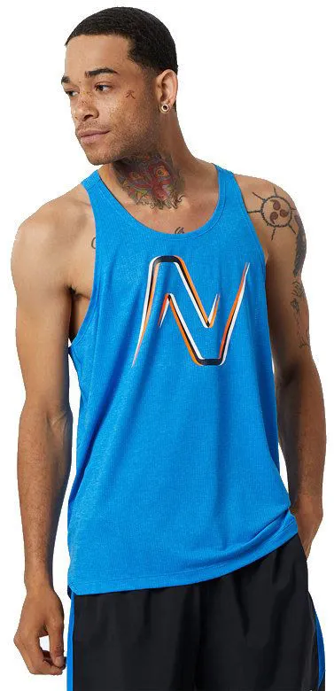 new balance Imp Run Singlet Graphic