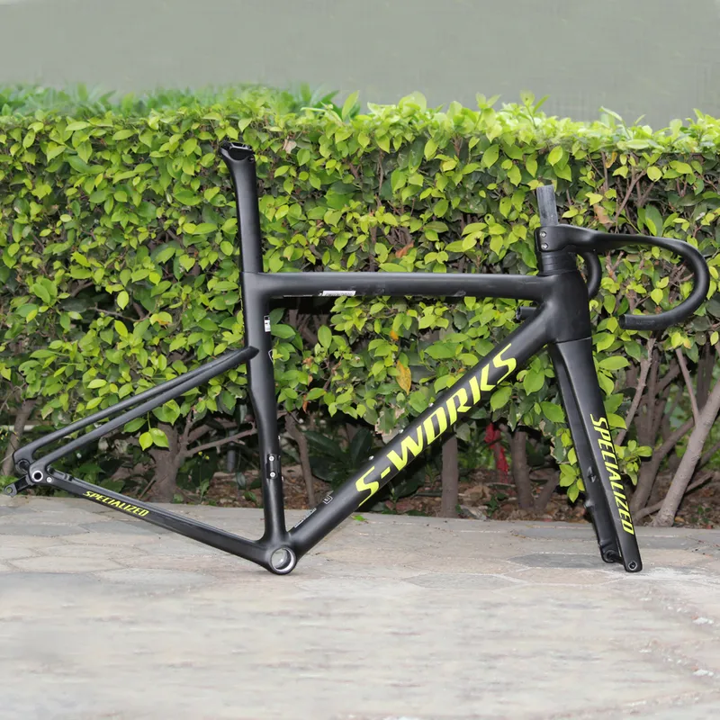 Newset Road Fiber Bi Frames Chameleon SL8 SL7 Disc de pintura personalizado Bras UD Glosatt Bicicleta de carbono Framset T1000 S
