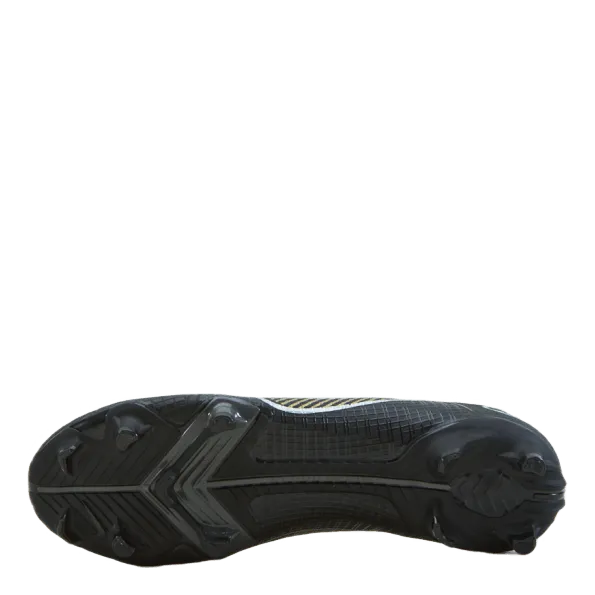 NIKE VAPOR 14 ACADEMY FG/MG BLACK/METALLIC GOLDMETALLIC S