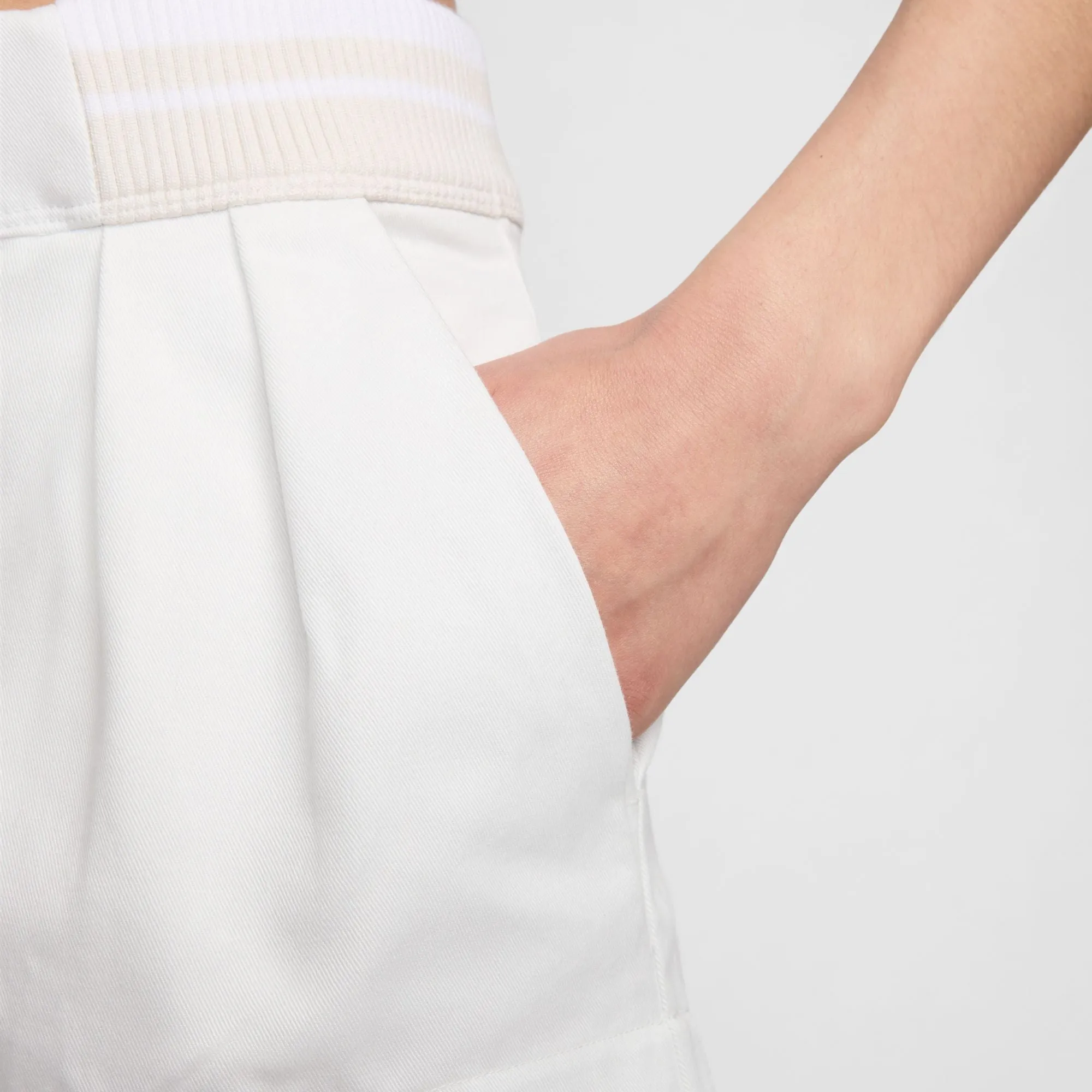 Nike W Nsw Canvas Lr Mini Skirt Mdc Summit White/Phantom