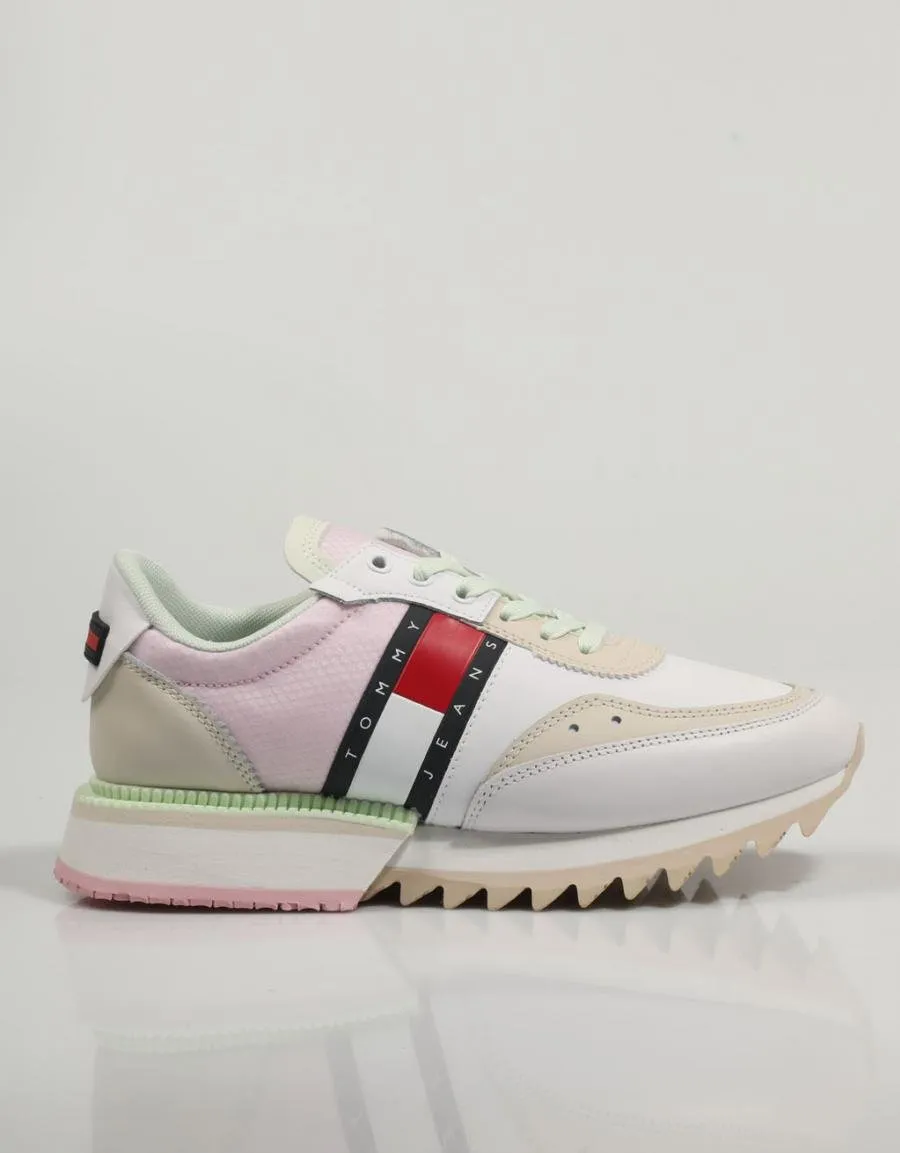  nu pieds TOMMY HILFIGER Tommy en Blanc 81439