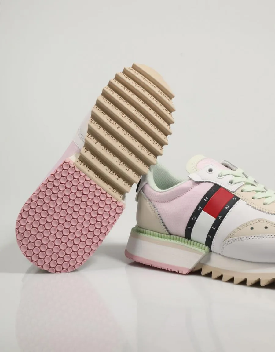  nu pieds TOMMY HILFIGER Tommy en Blanc 81439