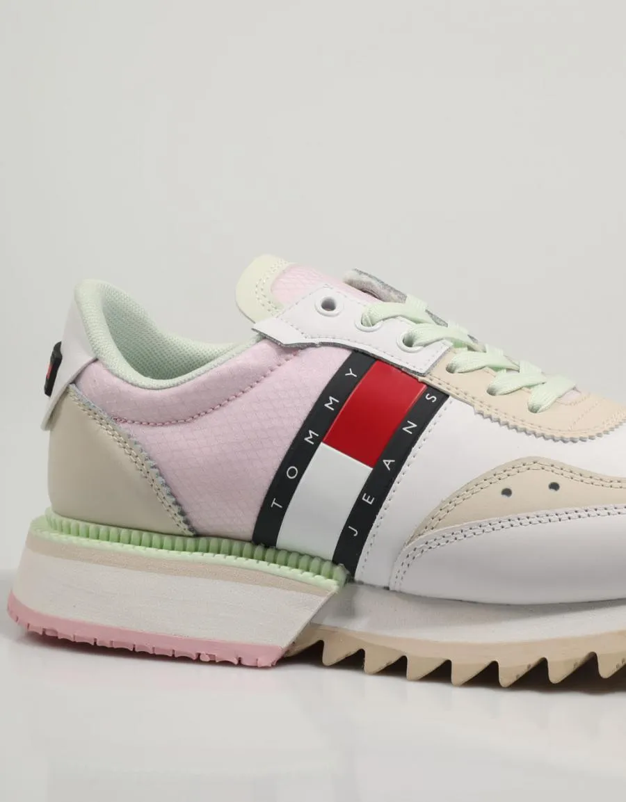  nu pieds TOMMY HILFIGER Tommy en Blanc 81439