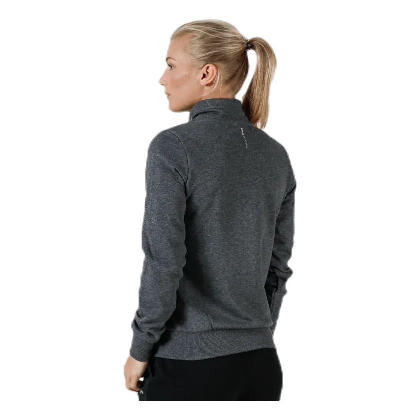 Only Play Elina High Neck Sweat Grey