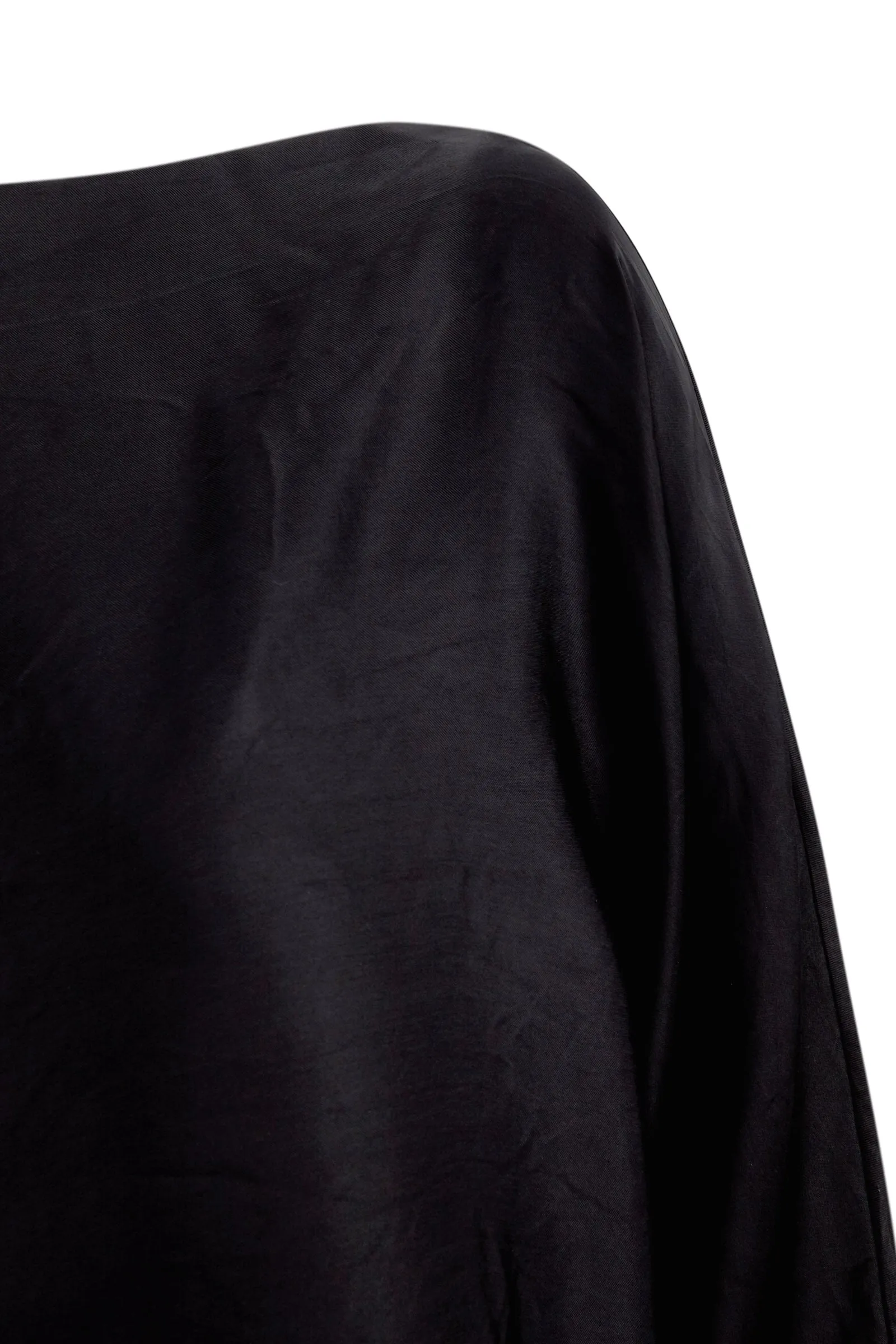 Oona, black cupro top