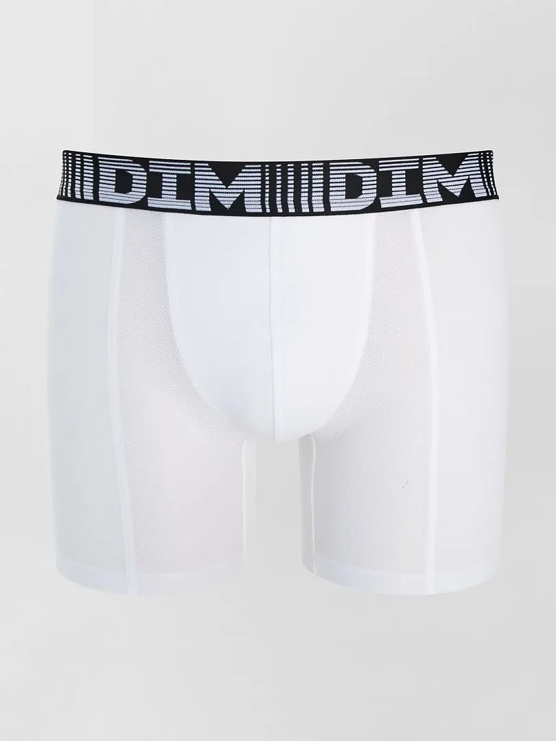 PACK DE 2 BOXERS LARGOS 3D FLEX AIR 'DIM'  BEIGE
