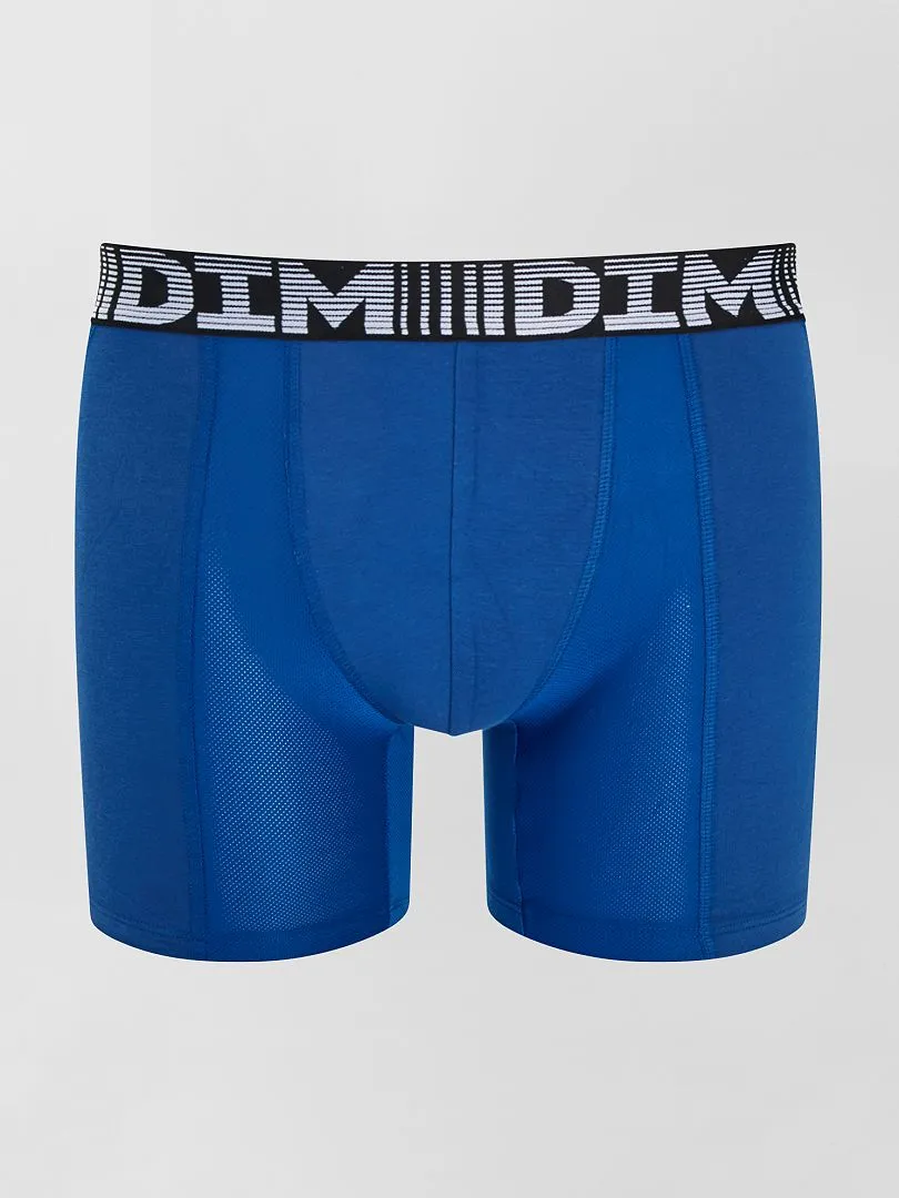 PACK DE 2 BOXERS LARGOS 3D FLEX AIR 'DIM'  BEIGE