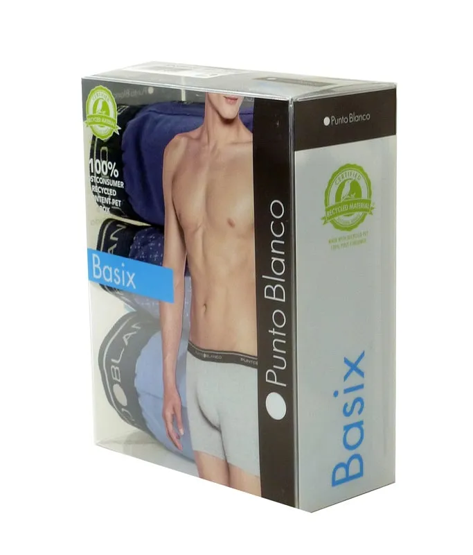 Pack Punto Blanco con 3 Boxers Basix AMM