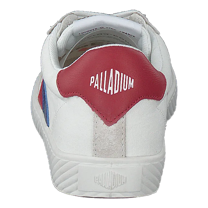 Palladium zapatos Pallaphoenix Flame Star White