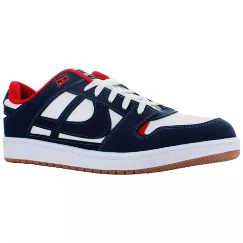Panam Tenis Vestir Casual Skate Marino Blanco Hombre 83316