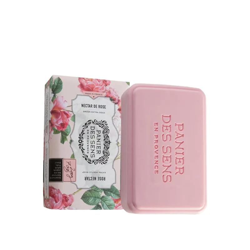 PANIER DES SENS JABóN DE MANTECA DE KARITé  NECTAR DE ROSE