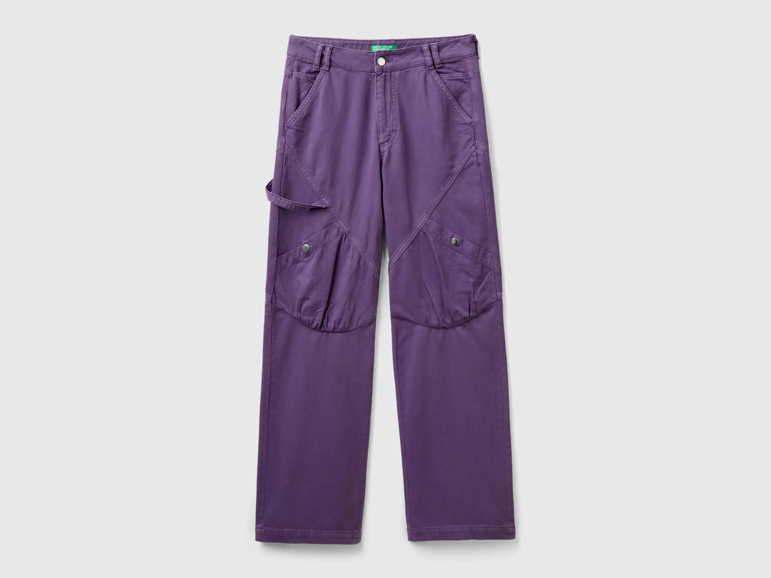 Pantalones cargo de algodón