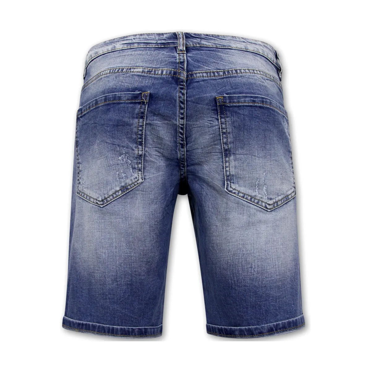 Pantalones Cortos Elásticos Denim