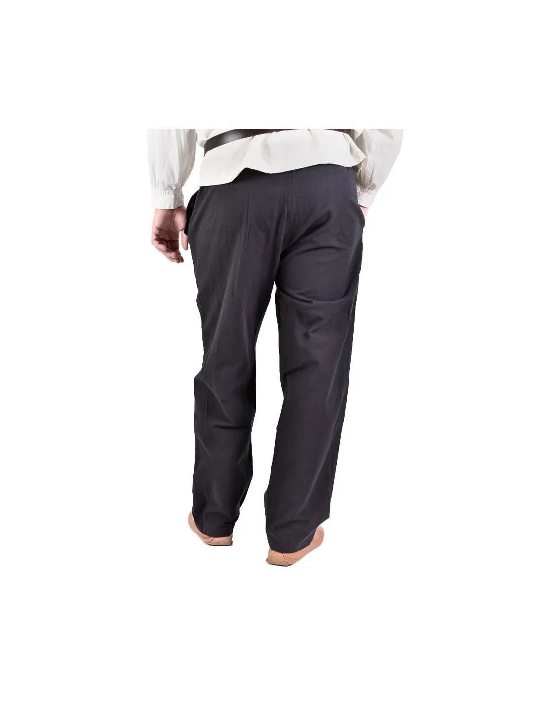 Pantalones medievales Hagen, negro