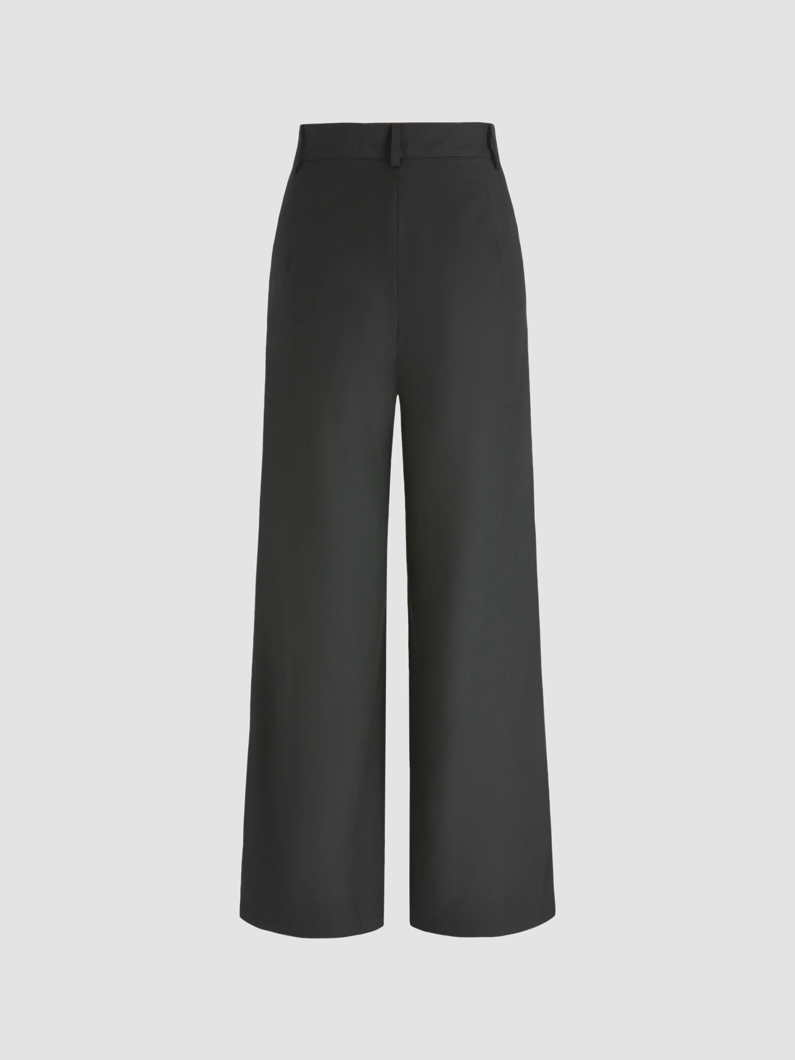  Pantalones Rectos Sólidos
