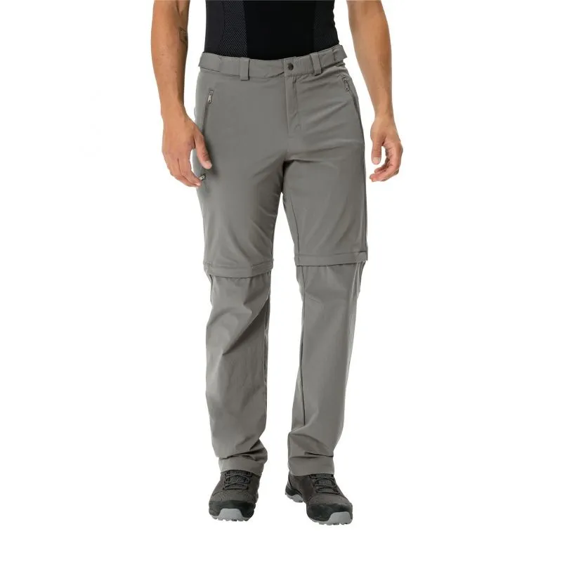 PANTALONES VAUDE FARLEY STRETCH TZIP II (GRIS PIEDRA) HOMBRE