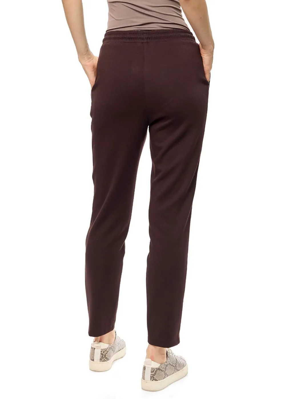 Pants café bolsas y piola Comfort