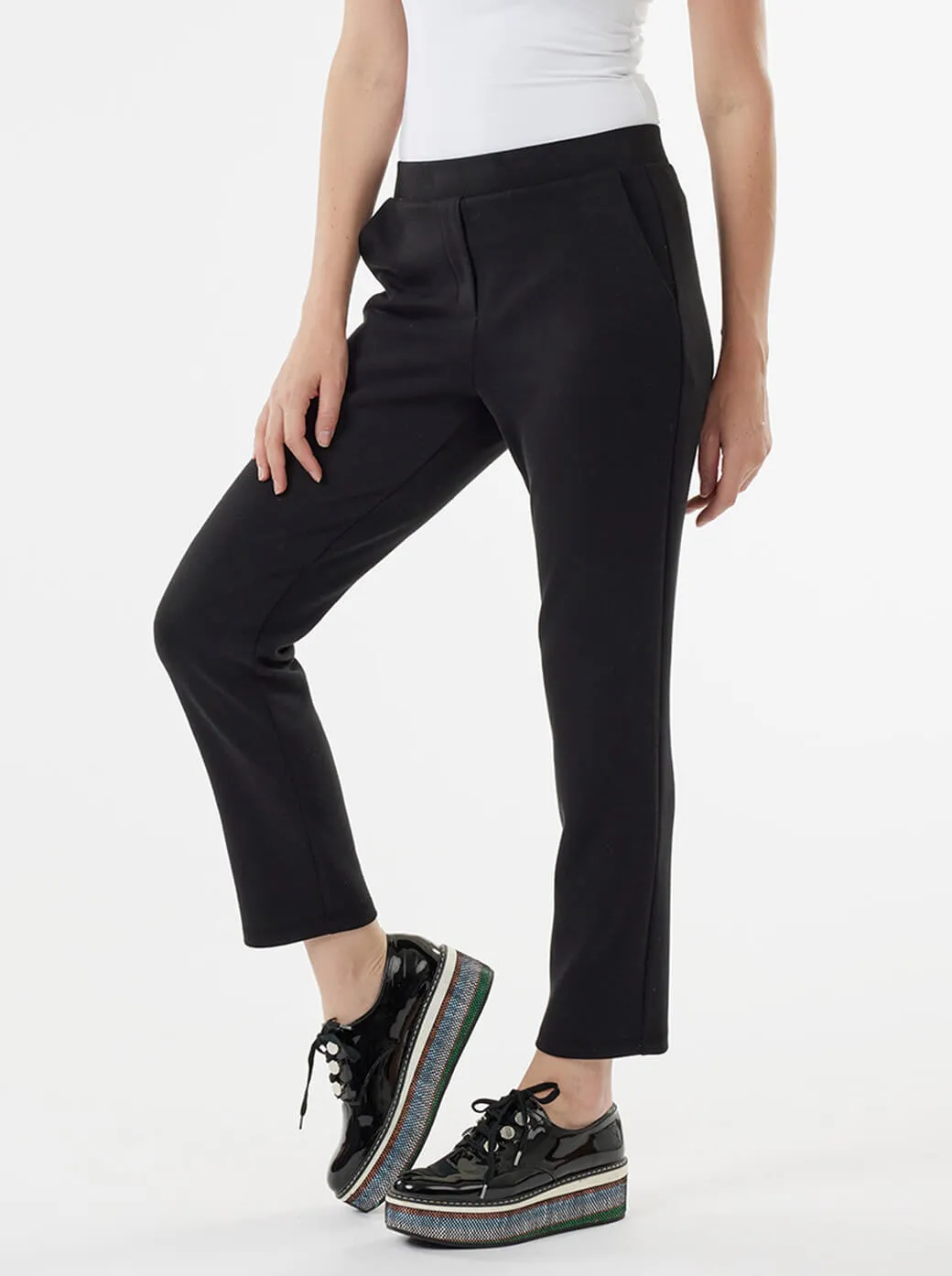 Pants recto negro Comfort
