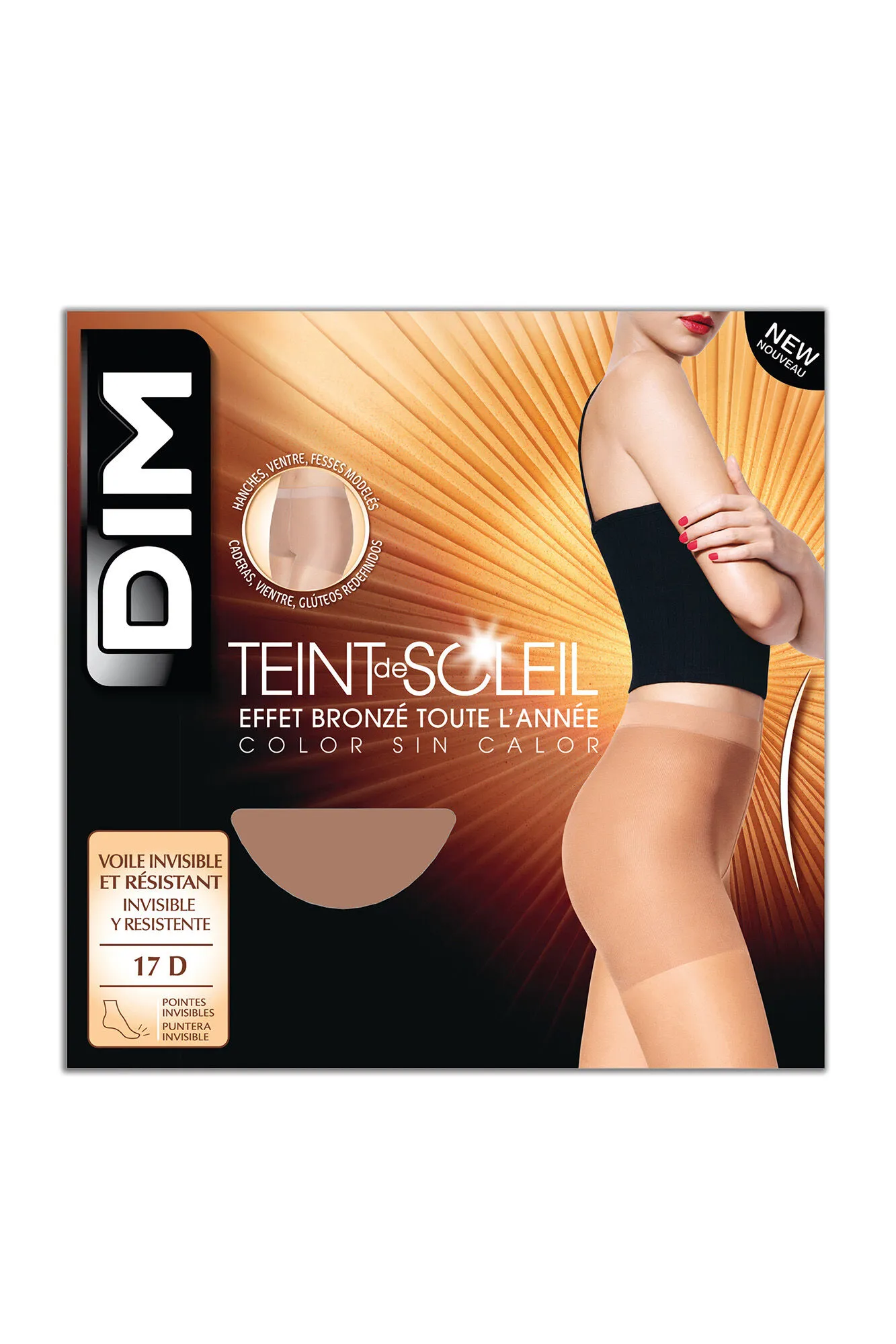 Panty de verano Teint de Soleil reductor invisible