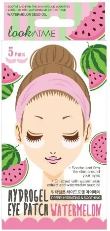 PARCHES PARA CONTORNO DE OJOS LOOK AT ME HYDROGEL EYE PATCH  WATERMELON