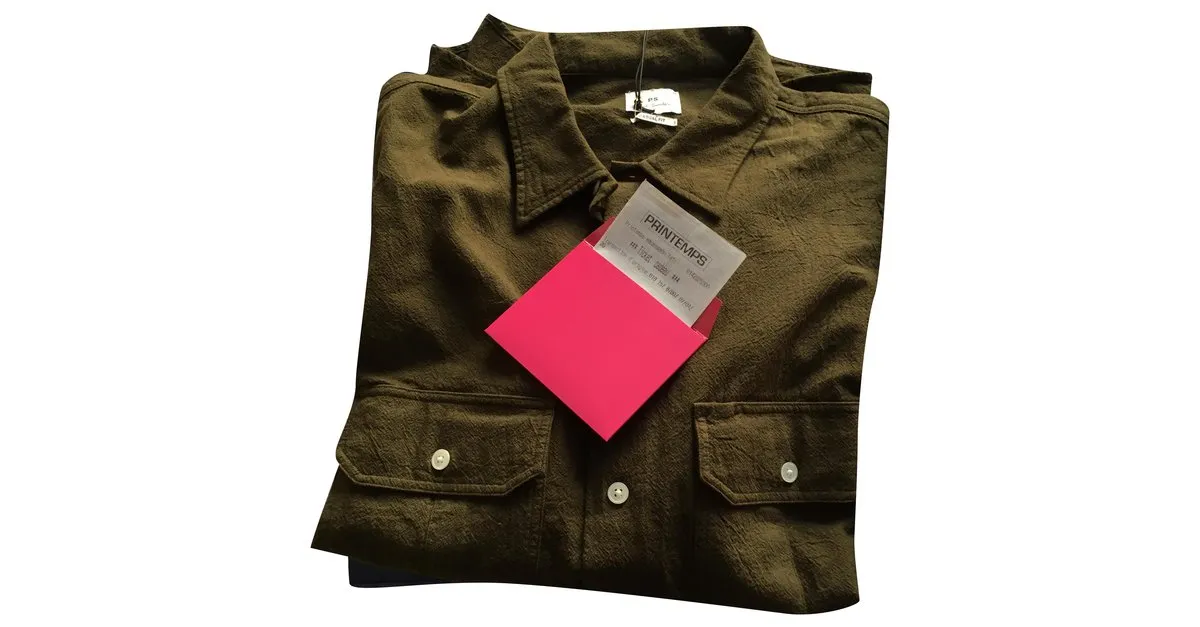 Paul Smith Modelo europeo para hombres Caqui 