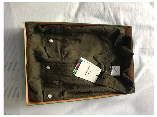 Paul Smith Modelo europeo para hombres Caqui 