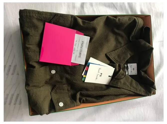 Paul Smith Modelo europeo para hombres Caqui 