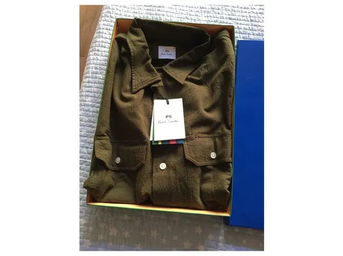 Paul Smith Modelo europeo para hombres Caqui 