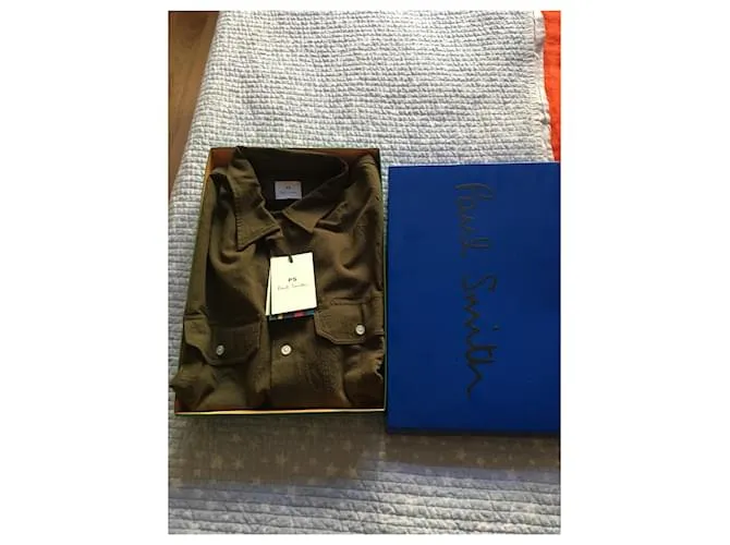 Paul Smith Modelo europeo para hombres Caqui 