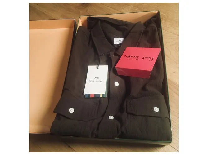 Paul Smith Modelo europeo para hombres Caqui 