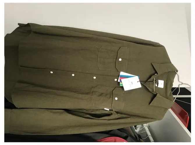 Paul Smith Modelo europeo para hombres Caqui 