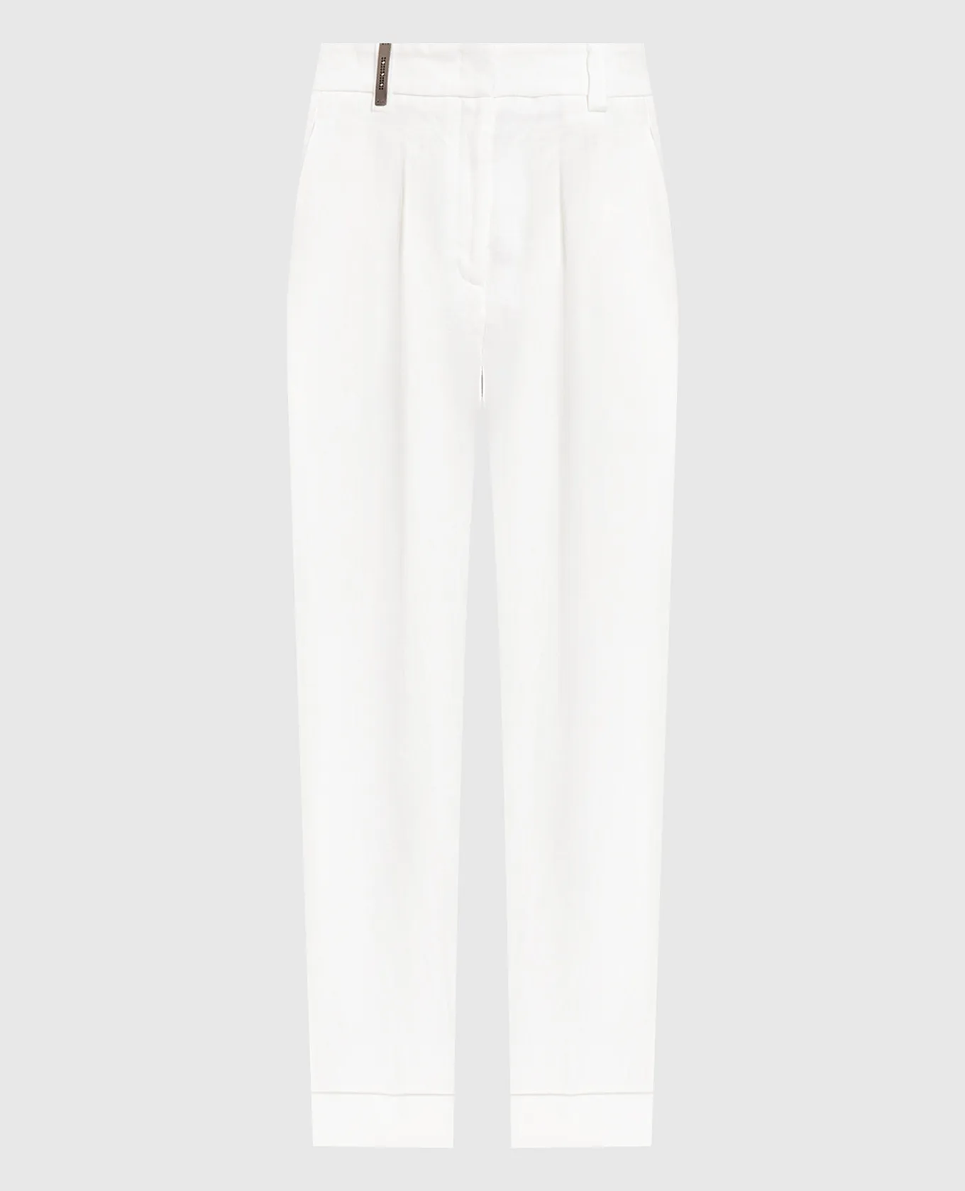 Peserico White linen pants