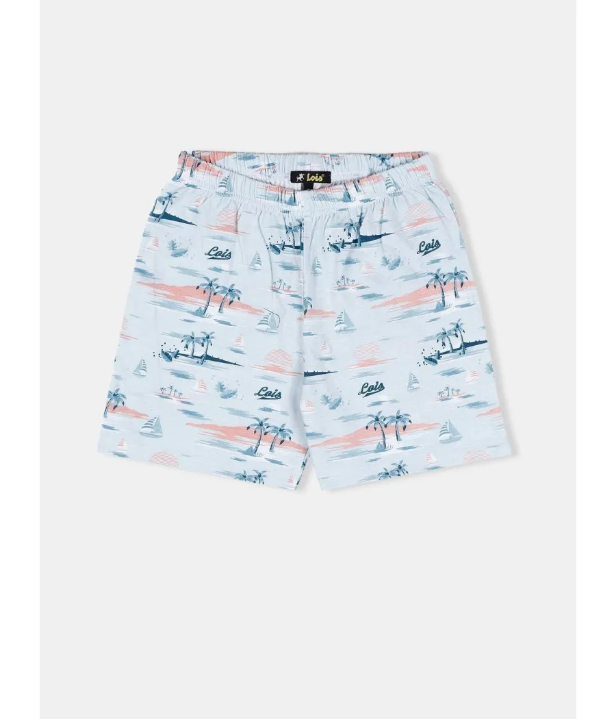 Pijama niño Hawaii verano Lois algodón