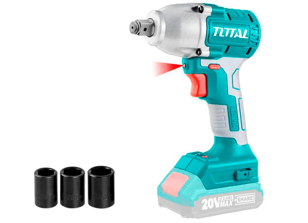 Pistola de impacto 1/2″ TIWLI20020 TOTAL