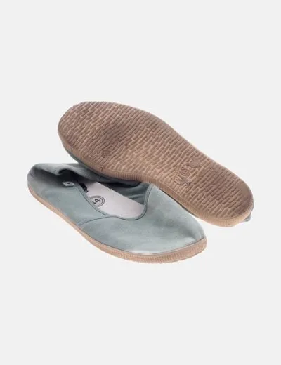 PITAS Zapatilla verde básica
