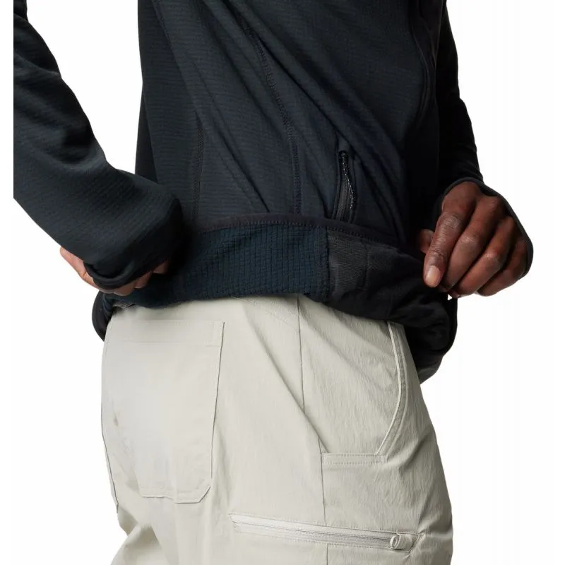 Polar Columbia Triple Canyon Grid Fleec (Negro) Hombre