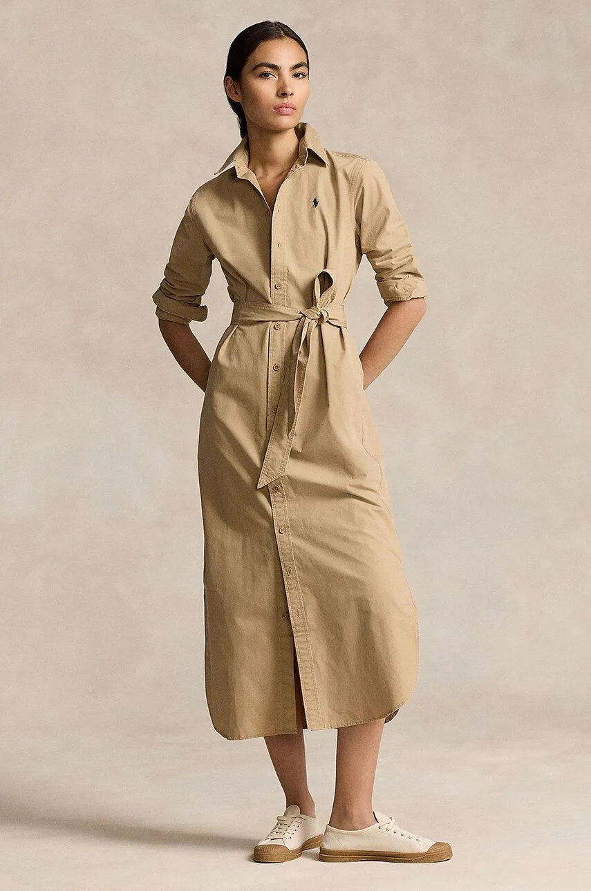 Polo by Ralph Lauren Midi Dress