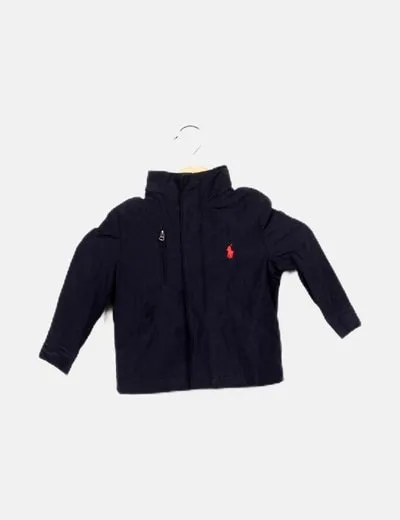 Polo Ralph Lauren Chaqueta azul marino capucha