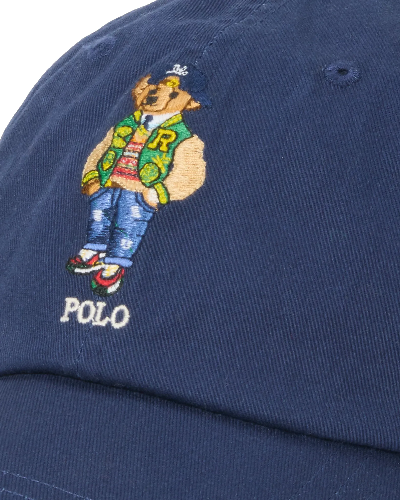 POLO RALPH LAUREN TWILL BALL CAP NEWPORT NAVY