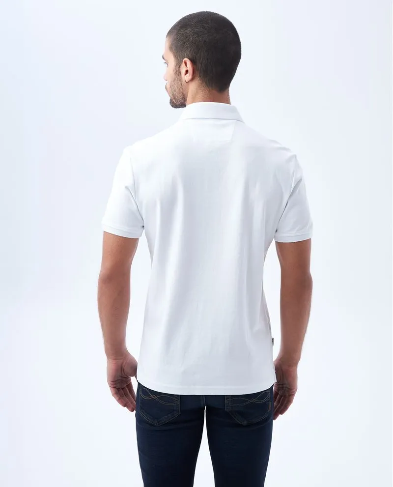 Polo Slim de manga corta para hombre