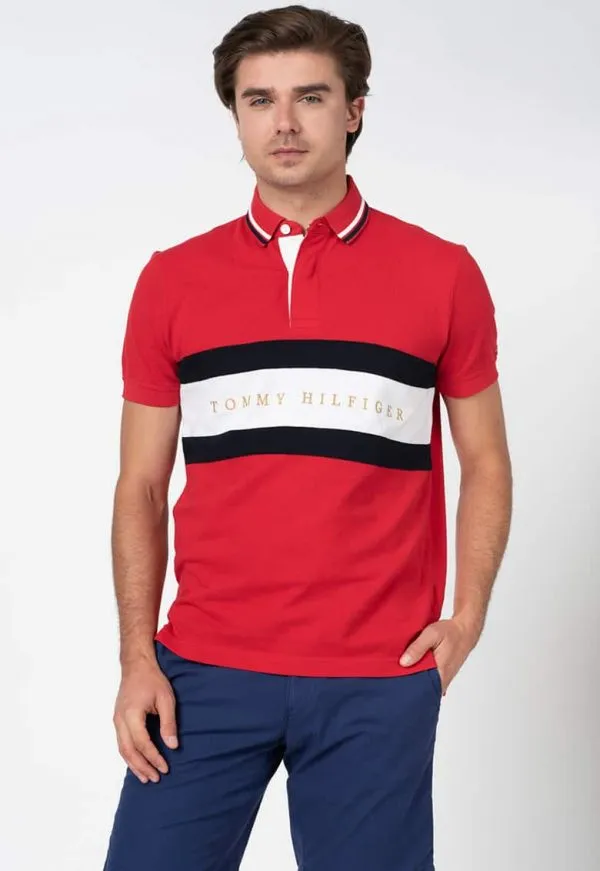 POLO TOMMY HILFIGER 4252 ROJO