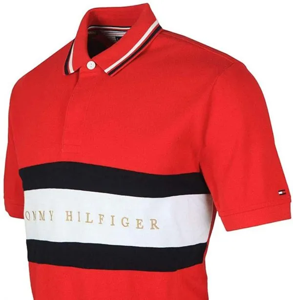 POLO TOMMY HILFIGER 4252 ROJO
