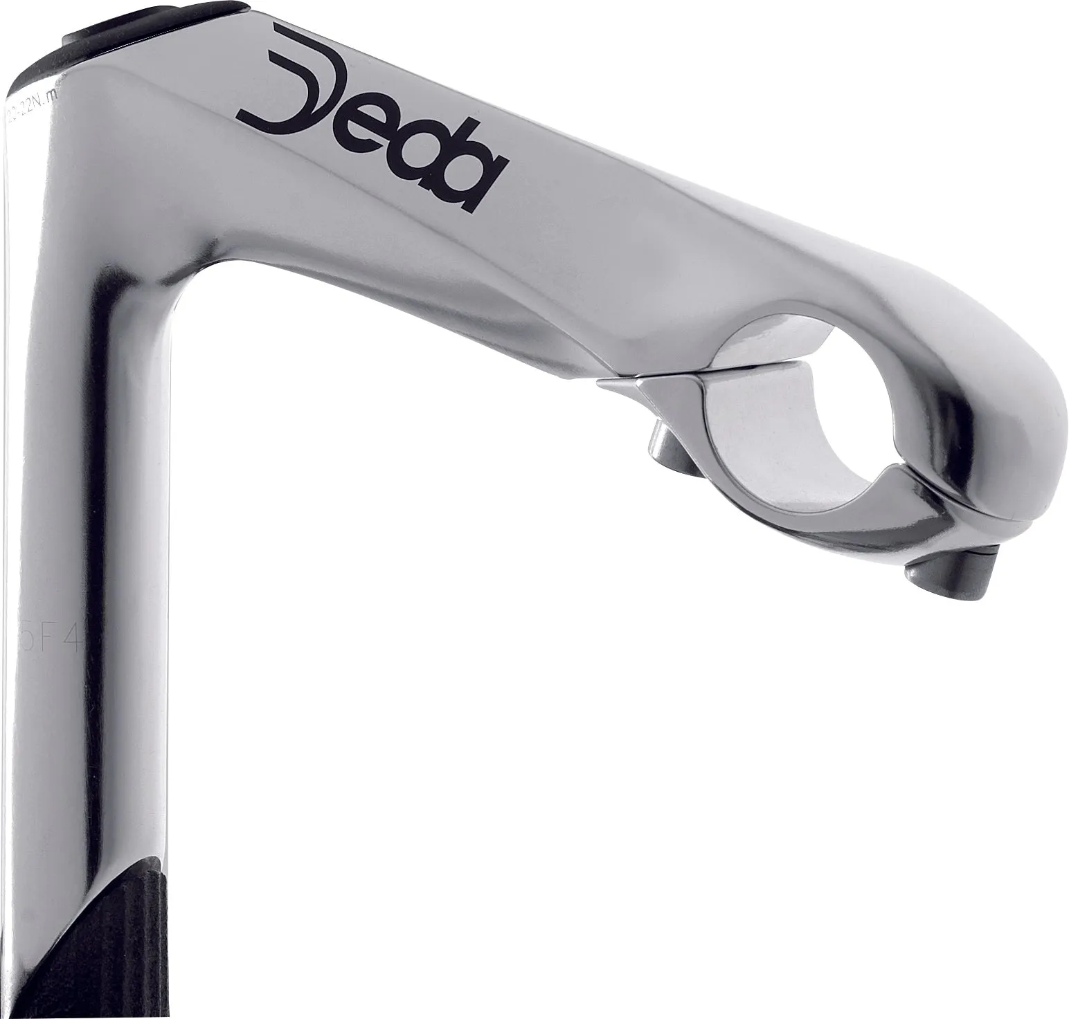Poste para Manubrio DEDA Ruta MUREX 25.4/80/26mm 73° Aluminio 6061 Cromado MURXHPS080