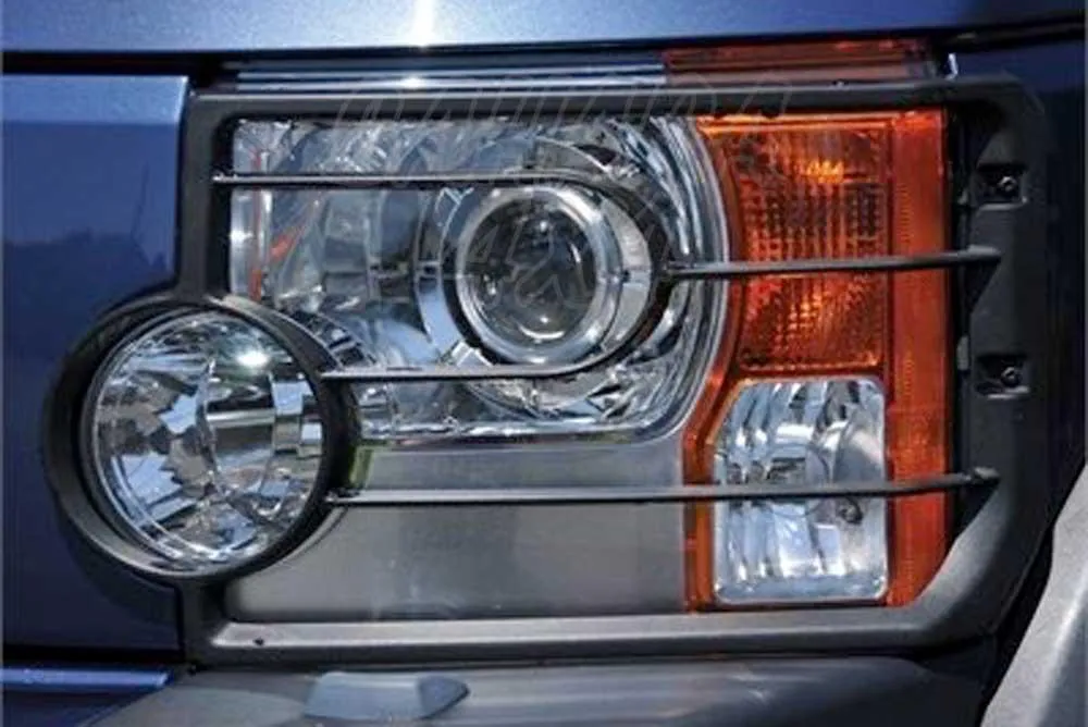 Protectores de faros delanteros en plastico Land Rover Discovery III