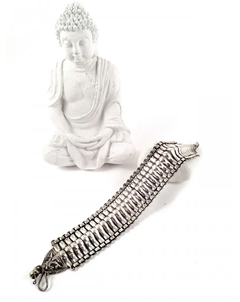 PULSERA PLATA MUJER CIEN PIES PLATA