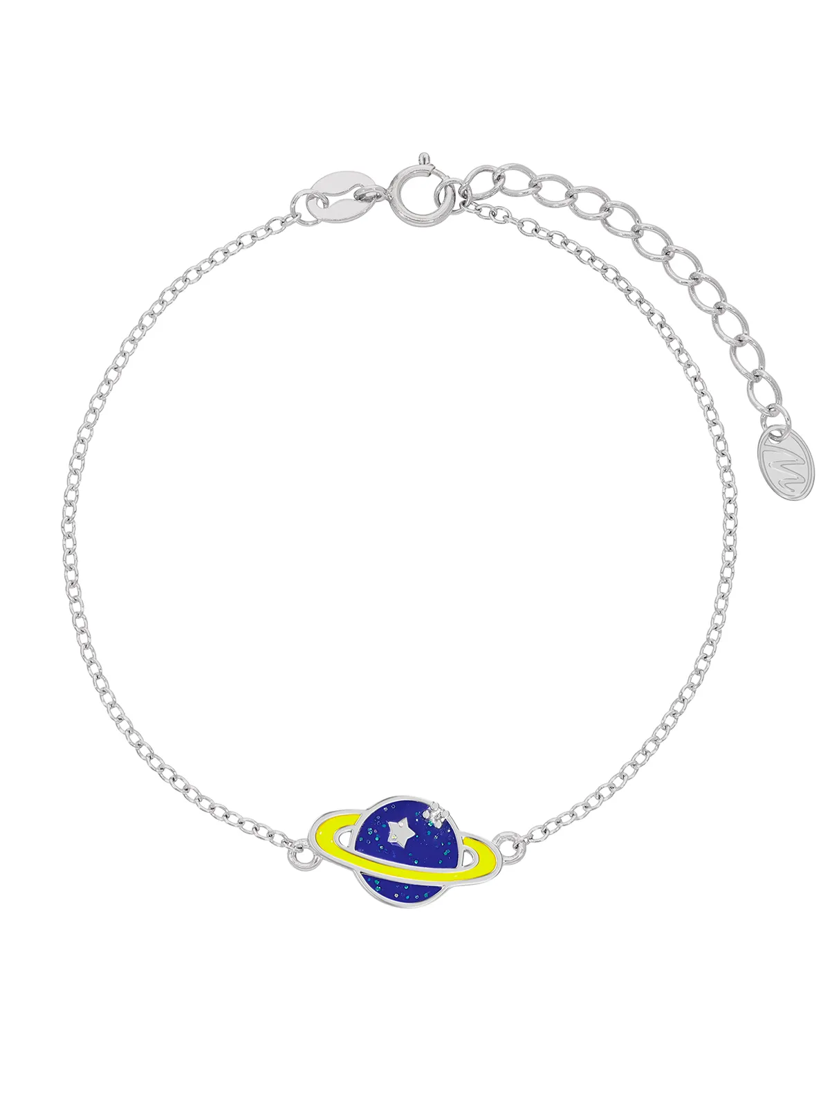 Pulsera Plata Planeta y Estrella D02403/AW