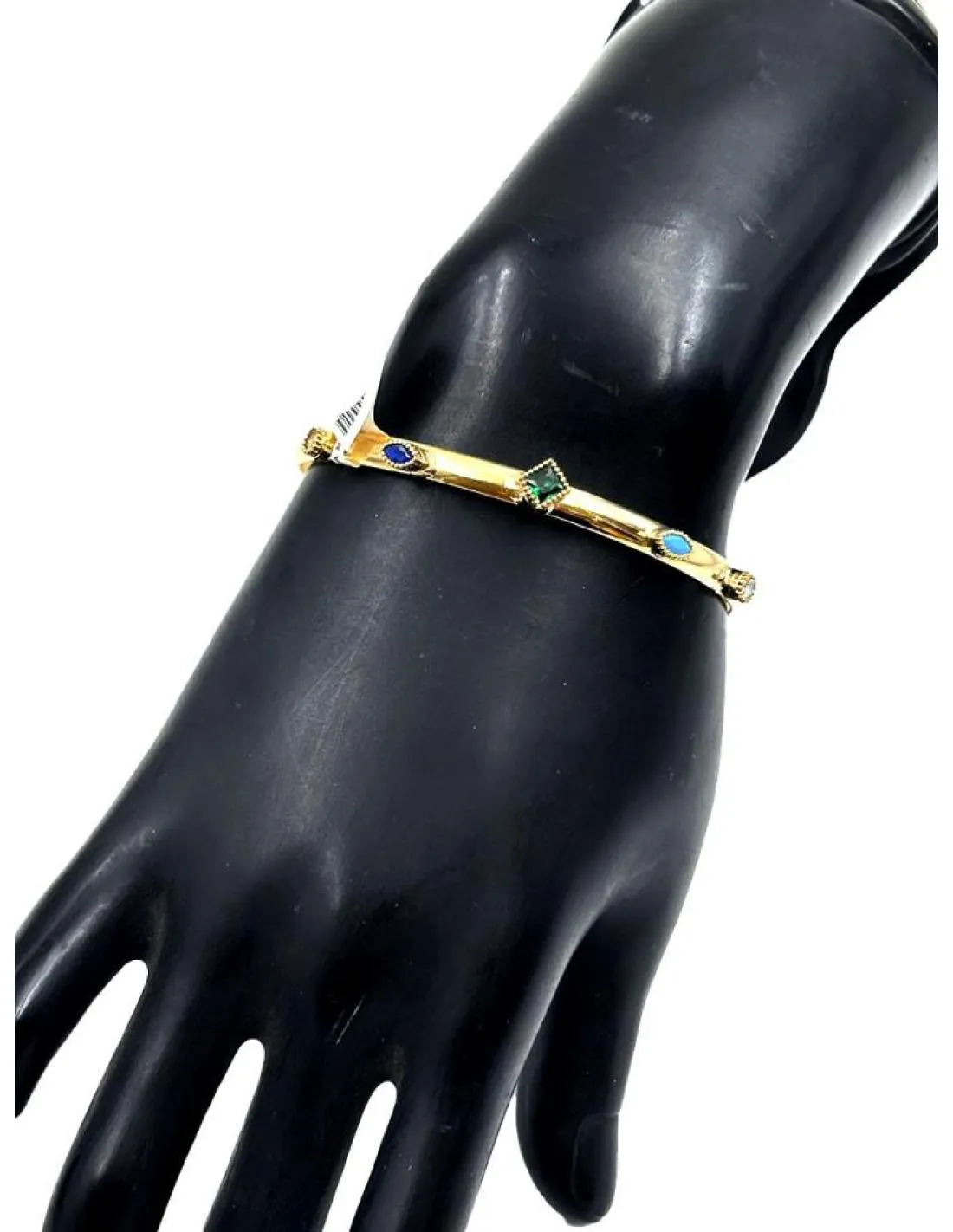 PULSERAS DORADAS FINAS PARA BODAS CON CIRCONITAS DISEÑO ELEGANTE