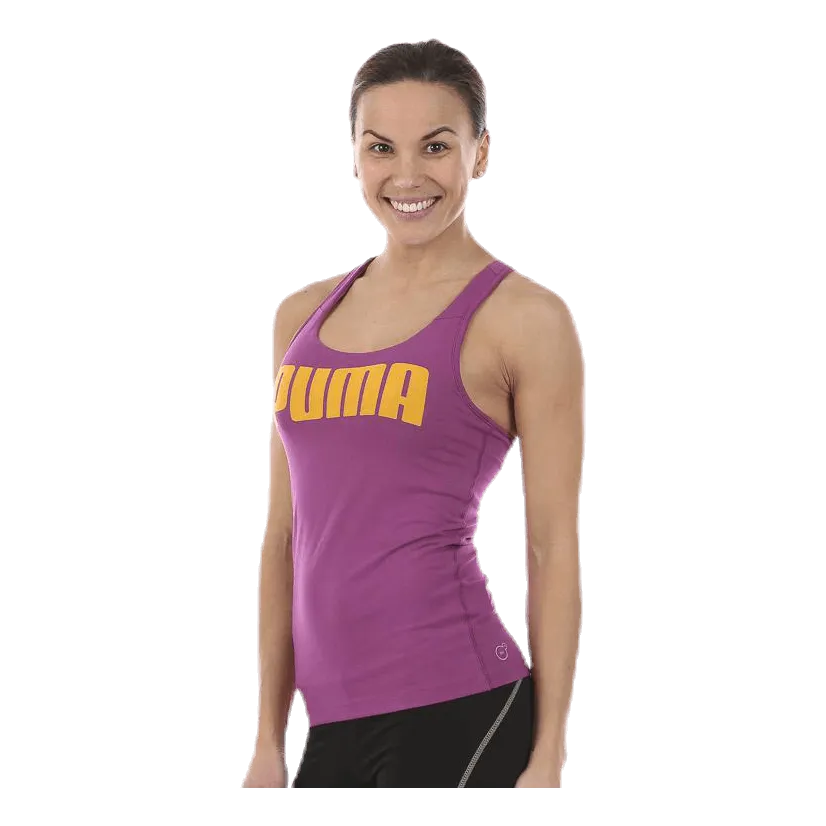Puma Essential Puma Tank Top Purple