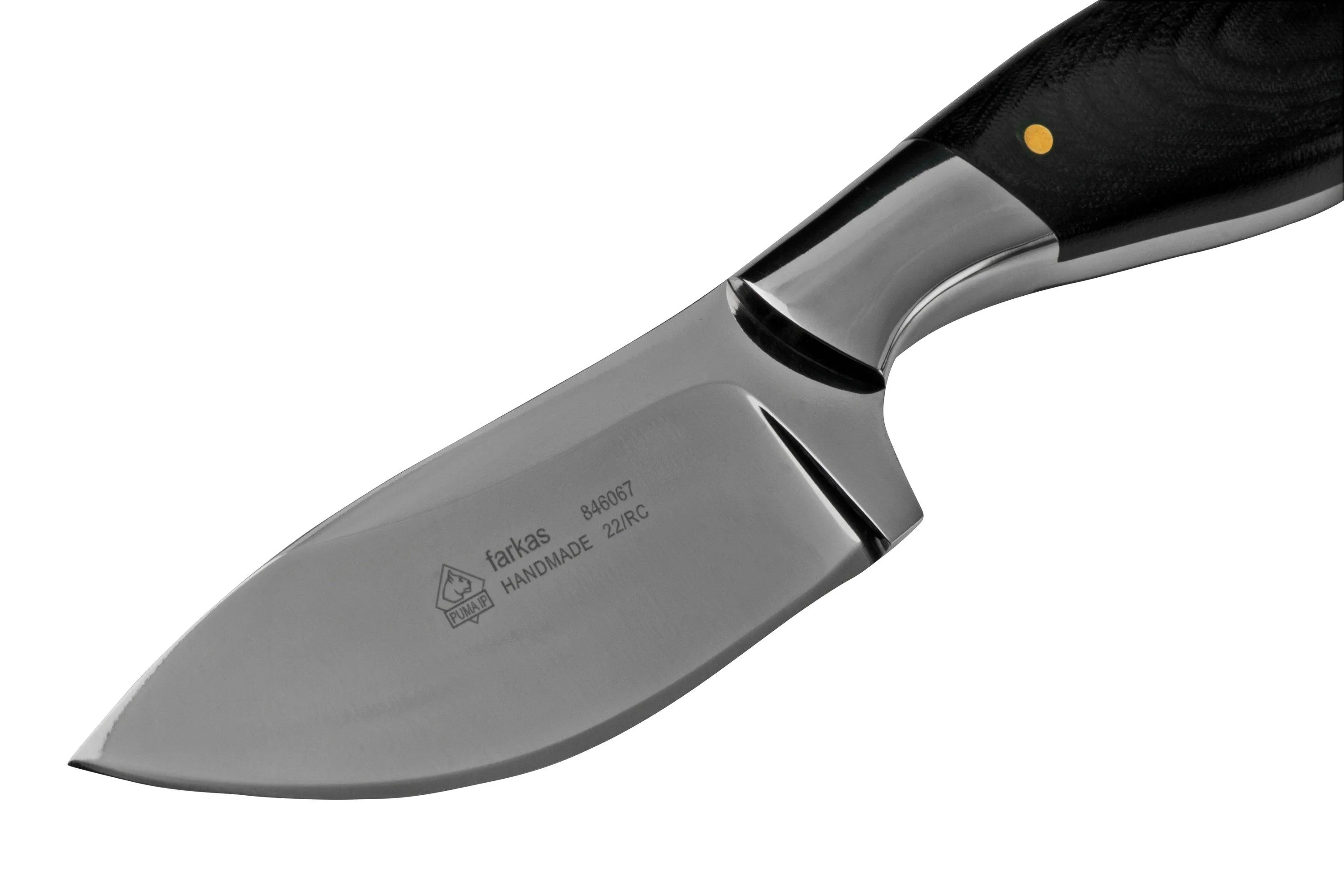 PUMA IP Farkas 846067 micarta negra, cuchillo fijo